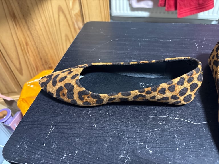 Leopard print shoes