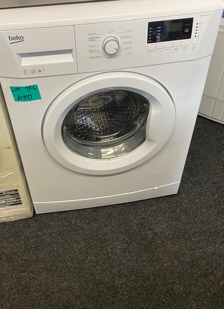image for ☎️WHITE FULLY TESTED 7KG WASHING MACHINE 