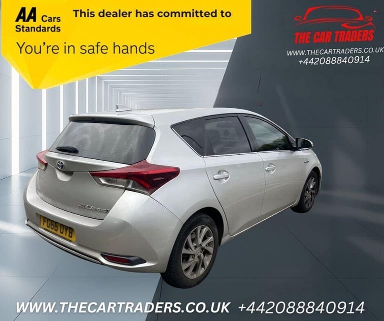 2016 Toyota Auris 1.8 VVT-h Business Edition Hatchback 5dr Petrol Hybrid CVT Euro 6 (s/s) (13 Hat...