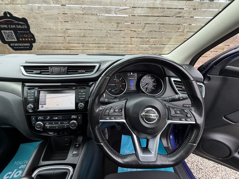 2017 Nissan Qashqai 1.5 dCi N-Connecta 5dr HATCHBACK DIESEL Manual