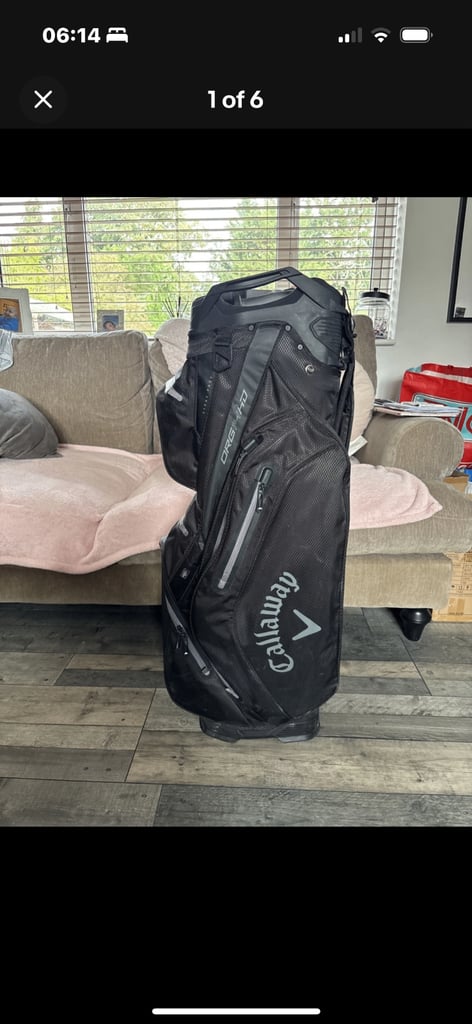 image for Callaway ORG14HD black golf bag waterproof 