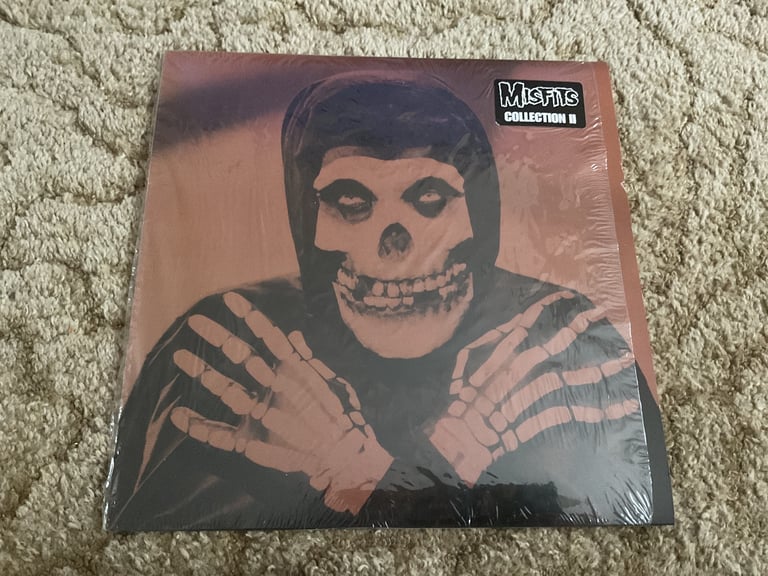 MISFITS - COLLECTION II RED VINYL LP PUNK ORIGINAL PRESS