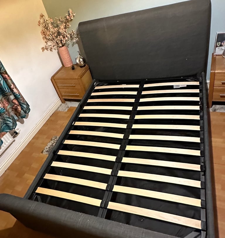 Dreams Wilson Upholstered Double Bed frame with storage (cost £599)