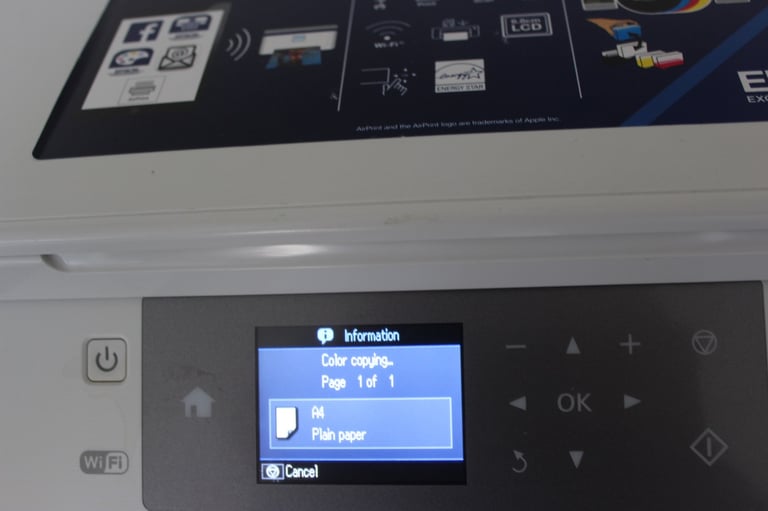 Epson XP-455 Printer Scanner Copier WiFI
