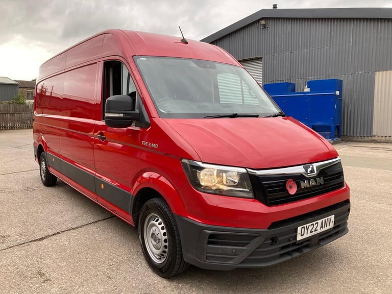 image for 2022 MAN/ ERF TGE 3.140 LWB HI ROOF PANEL VAN (SAME AS VW CRAFTER) 1 OWN (NO VAT