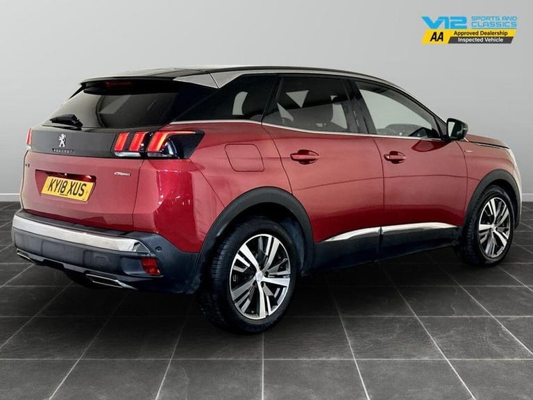 2018 Peugeot 3008 1.6 BlueHDi GT Line Euro 6 (s/s) 5dr Manual SUV Diesel Manual