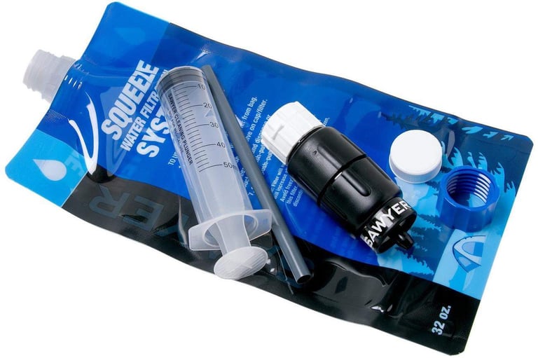 image for Sawyer Micro Squeeze Water Filter Camping Hiking