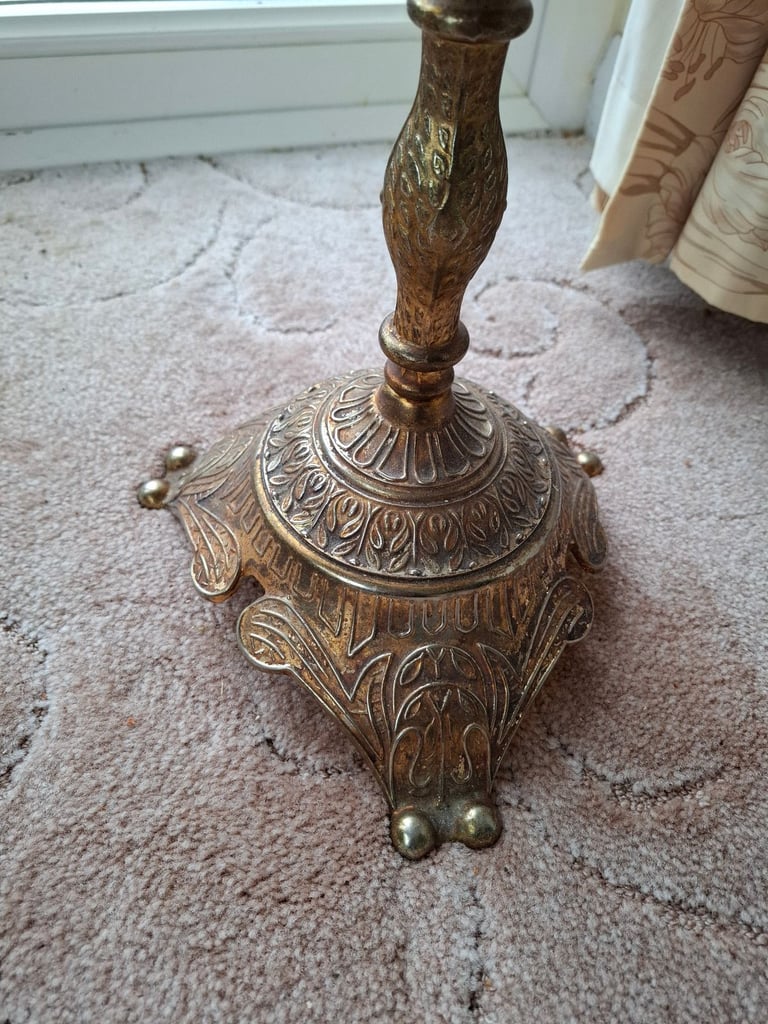 Vintage pair gentlemans club ashtrays / plant stands