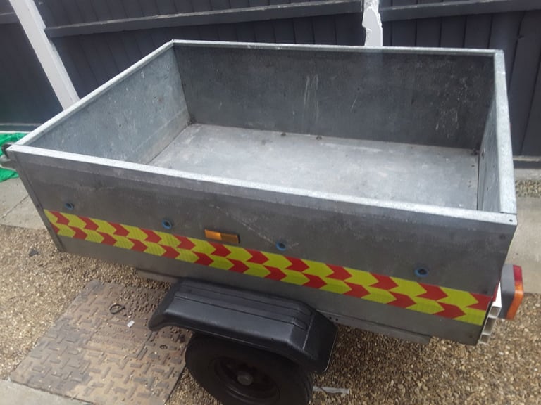 Trelgo galvanised trailer 4x3  lights fitted new tyres and new spare tyre good condition 