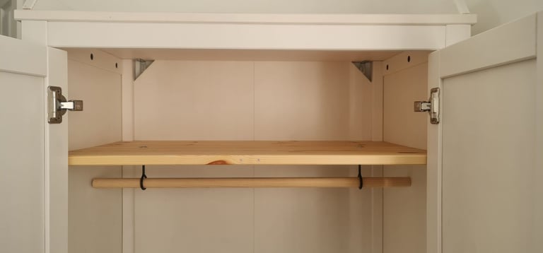 Ikea SUNDVIKWardrobe, white, 80x50x171 cm