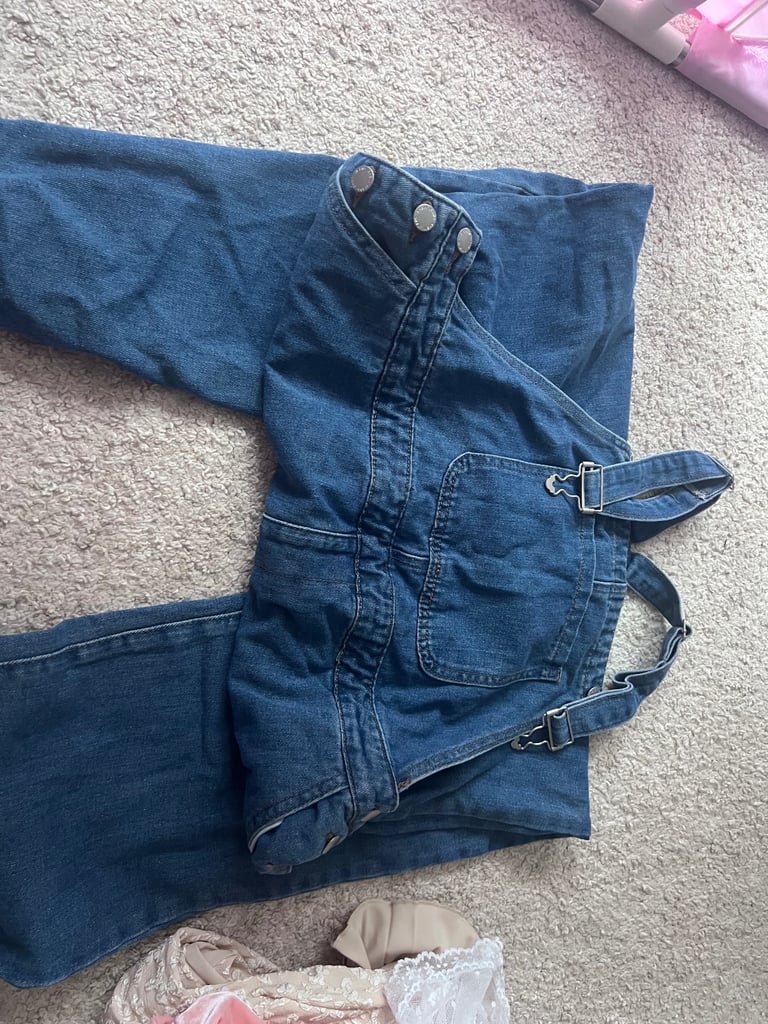 image for Maternity Denim Overall – £10