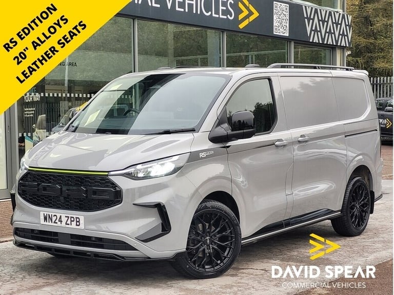 2024 Ford Transit Custom SWB TDCI 136ps 300 EcoBlue Limited RS Edition, 20 Alloys, Heated Leather...