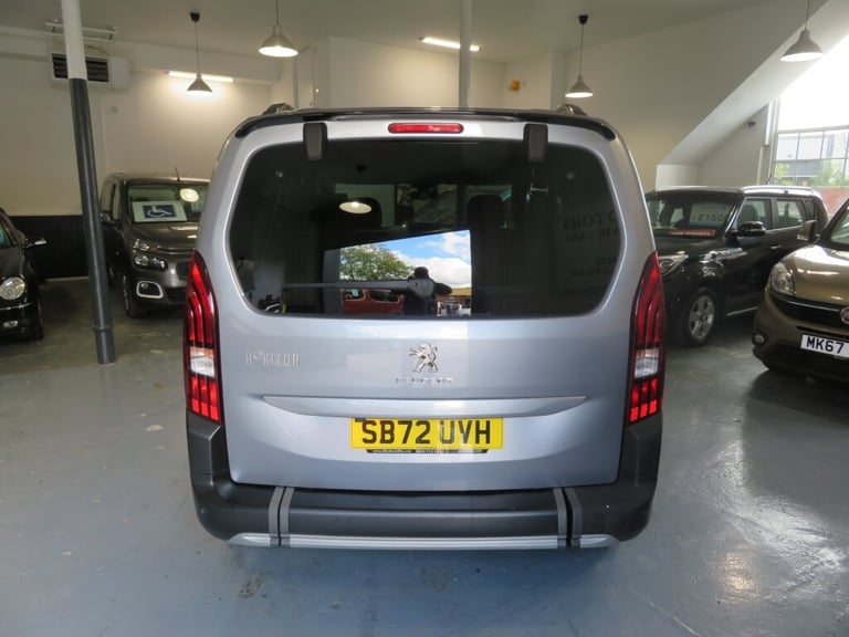 2023 Peugeot Rifter 1.5 HORIZON RE 5DR Automatic wheelchair car disabled MPV Diesel Automatic