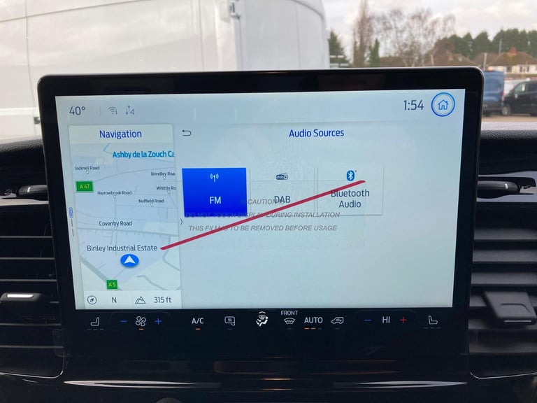 BRAND NEW ELECTRIC Ford E-Transit Trend Van 1.7 68kwh 184ps AUTO Moondust Silver