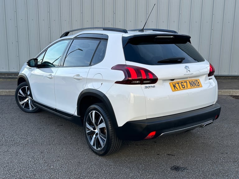 2018 67 PEUGEOT 2008 1.6 HDI GT LINE TURBO DIESEL * SATNAV * PAN ROOF * WHITE