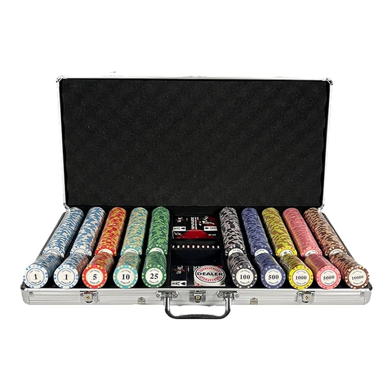 £̶6̶5̶0̶ Luxury/Premium Ceramic Poker Chip Set + Luxury Poker Table