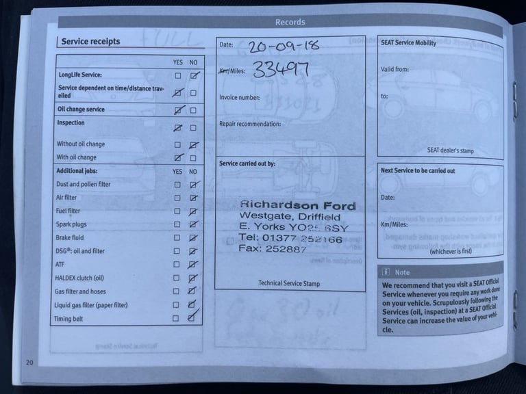 2015 SEAT Leon 2.0 TDI FR 5dr [Technology Pack] ESTATE DIESEL Manual