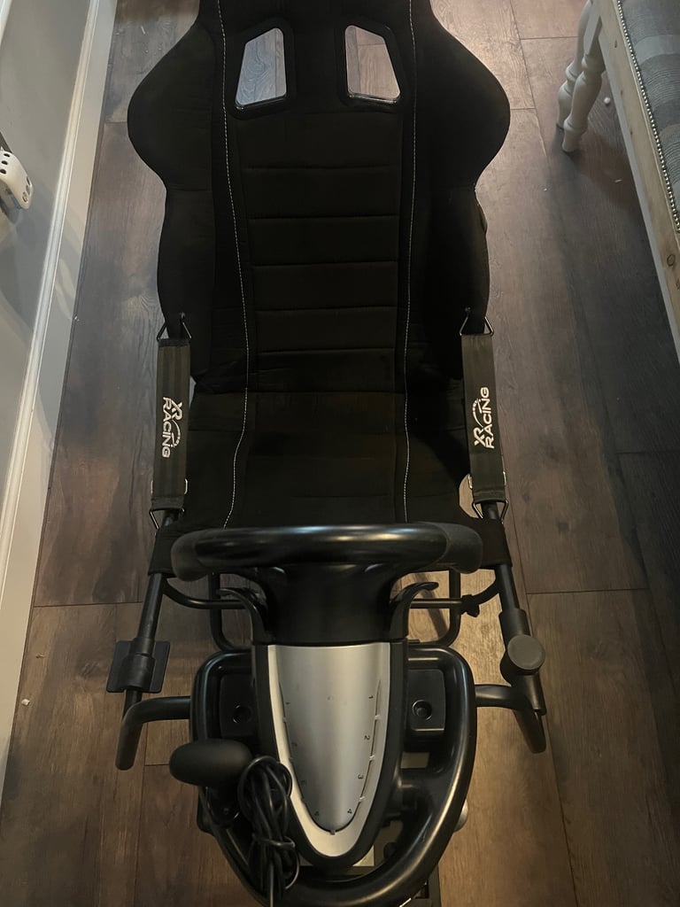 Full racing sim set up including console and games!