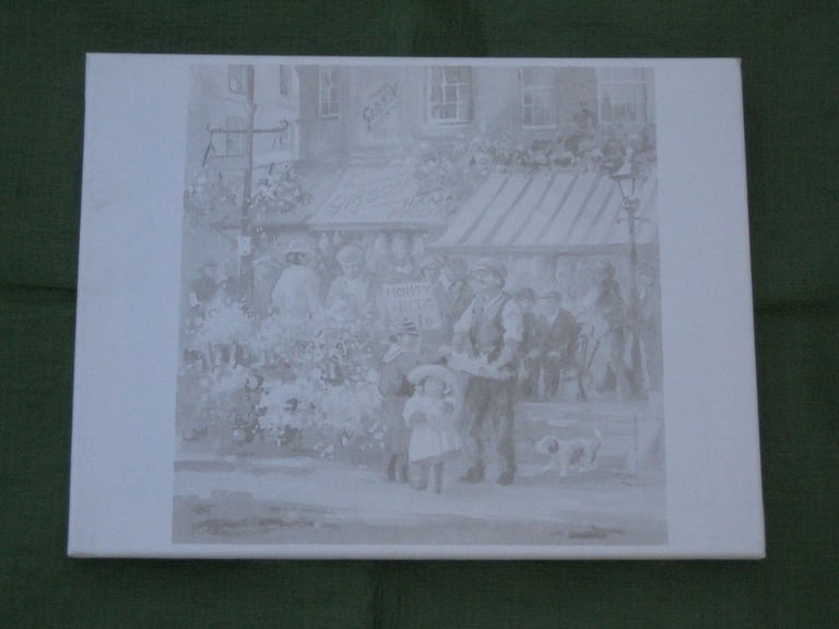 Paint the Picture Canvas for £4.00