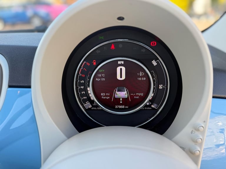 2018 Fiat 500 12 Spiaggina 2dr CONVERTIBLE Petrol Manual