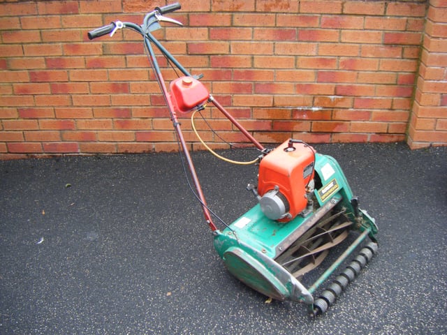 Qualcast Suffolk Punch Petrol Lawnmower in good condition | in Barnsley,  South Yorkshire | Gumtree