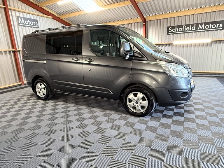 2017 Ford Transit Custom 2.0 TDCi 310 Limited Crew Cab Van 5dr Diesel Manual L1 H1 (163 g/km, 128...