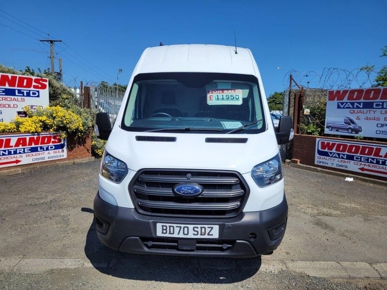2020 ON 70 PLATE FORD TRANSIT 350 LEADER TDCI 130BHP RWD XLWB JUMBO ULEZ FREE 