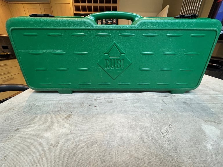 PROFESSIONAL RUBI TILE CUTTERS AND WHEELED TOOL BOX