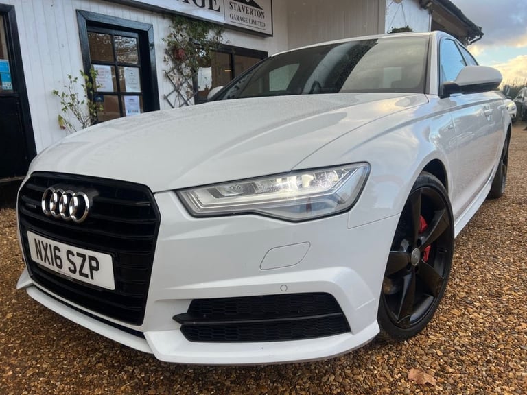 2016 16 AUDI A6 SALOON 3.0 TDI V6 BLACK EDITION SALOON 4DR DIESEL S TRONIC QUATT