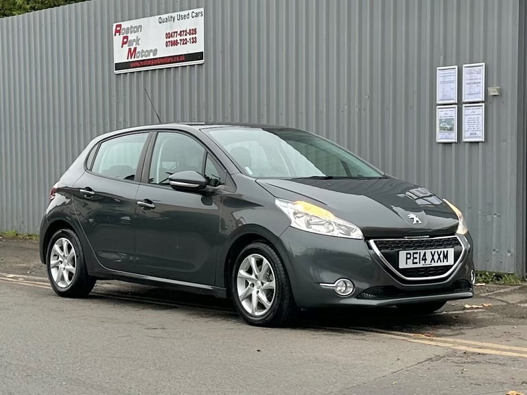 2014 Peugeot 208 1.2 VTi Active 5dr - new wet belt &amp; clutch - see video HATCHBACK Petrol Manual