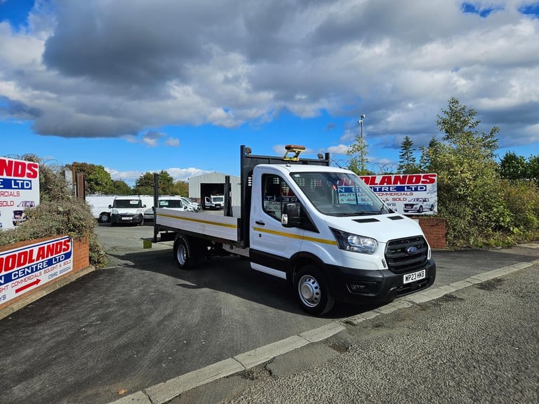 2023 ON 23 PLATE FORD TRANSIT 350 LEADER TDCI RWD LWB DROPSIDE PICK UP ULEZ FREE