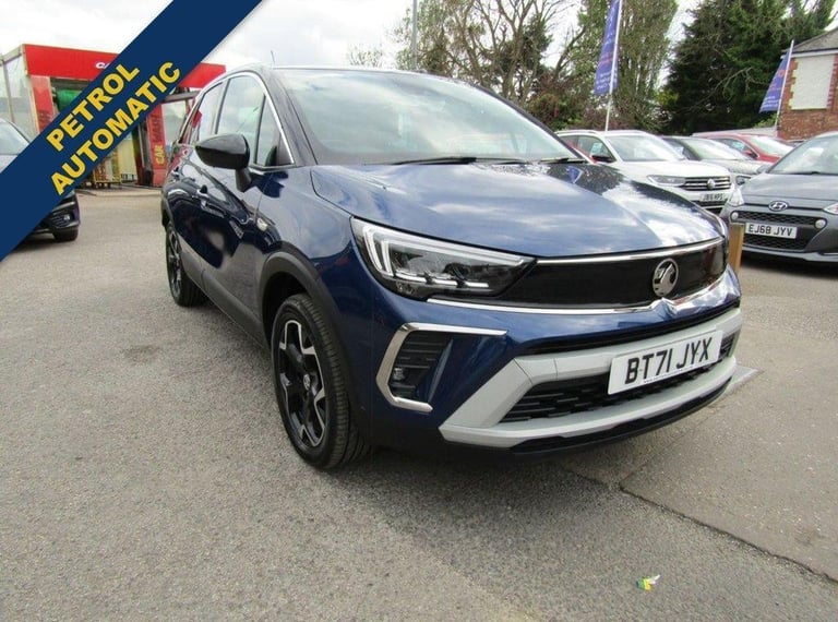 2021 Vauxhall Crossland 1.2 Turbo Elite Nav SUV 5dr Petrol Automatic  Euro 6 (s/