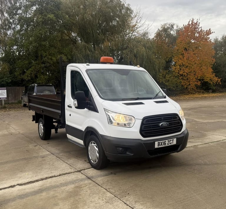 2016 Ford Transit 2.2 TDCi 350 Tipper 2dr Diesel Manual RWD L2 H1 Euro 5 (DRW) (125 ps) Tipper Di...