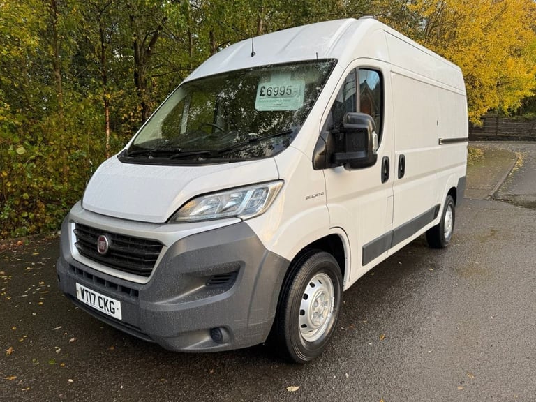 2017 Fiat Ducato 2.0 Multijet High Roof Van 115 PANEL VAN DIESEL Manual