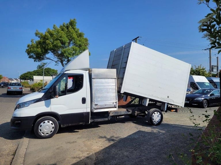 2021 ON 21 PLATE IVECO DAILY 35S14 2300CC 135BHP LWB HIGHSIDE TIPPER PICKUP ULEZ