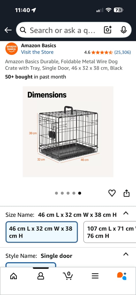Amazon Dog Crate