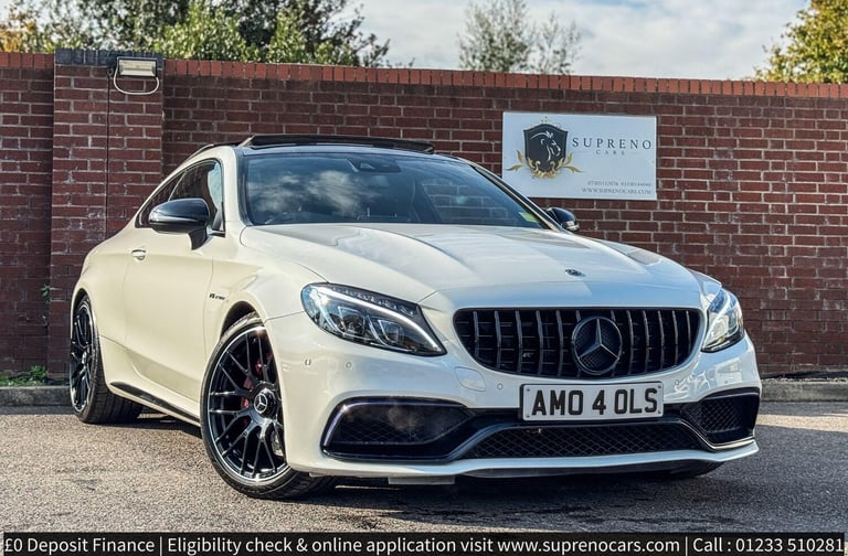 image for 2017 Mercedes-Benz C-Class 4.0 C63 V8 BiTurbo AMG (Premium) Coupe 2dr Petrol SpdS MCT Euro 6 (s/s...
