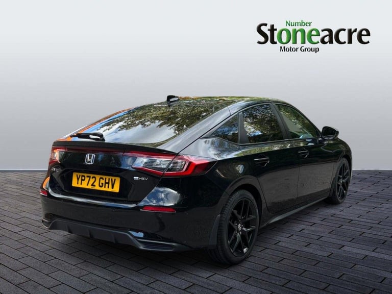 2022 Honda Civic 2.0 h i-MMD Sport Hatchback 5dr Petrol Hybrid eCVT Euro 6 (s/s) (184 ps) HATCHBA...