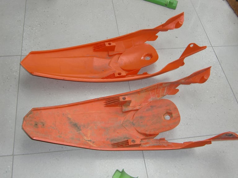 Motocross. Acerbis parts. KTM mudguards. £5 the lot