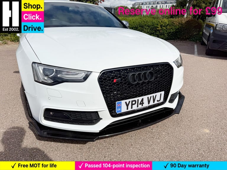 2014 Audi S5 3.0 TFSI V6 Black Edition Sportback S Tronic quattro Euro 5 (s/s) 5dr HATCHBACK Petr...