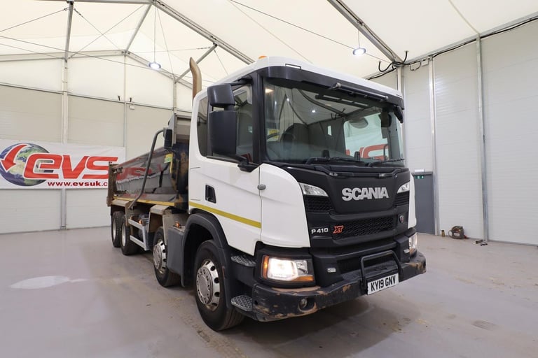 2019 (19 PLATE) Scania P410 XT 8x4 Euro 6 Tippers