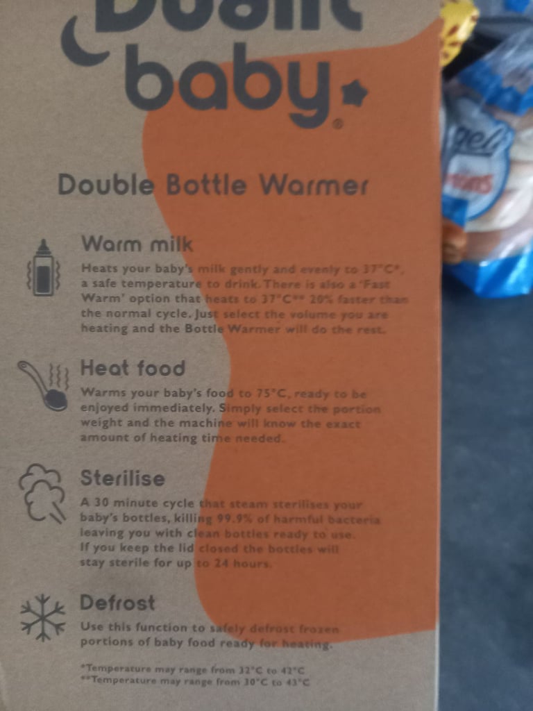 Bottle sterilizer/warmer