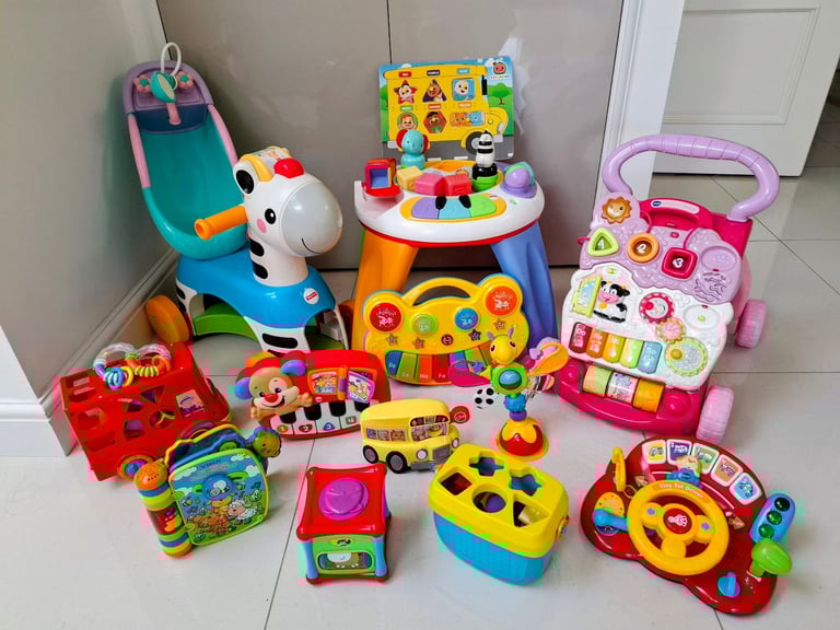 image for Toddler toys bundle (including Vtec & Cocomelon & Fisher Price)