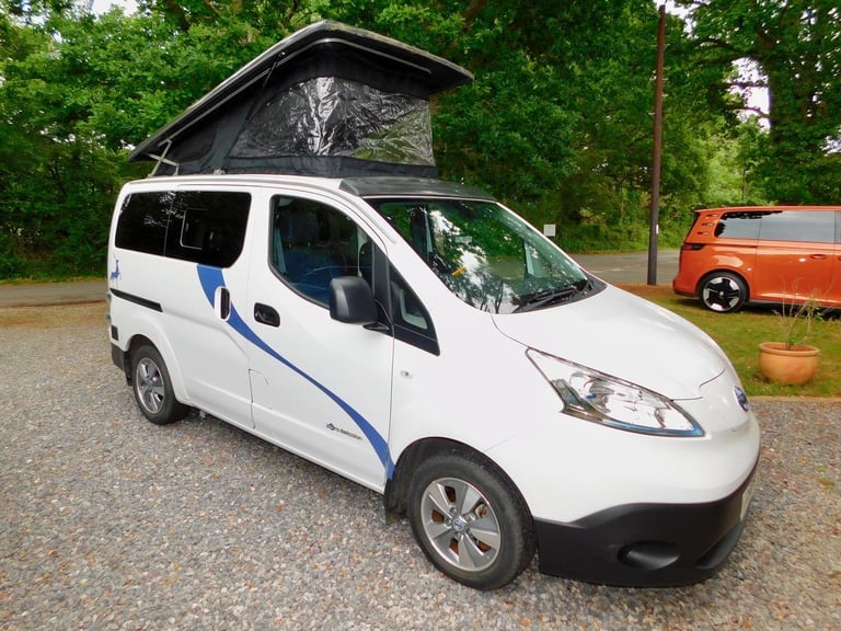 Sussex Campervans Nissan EV200 AUTOMATIC 2 to 3 Berth All Electric Campervan.
