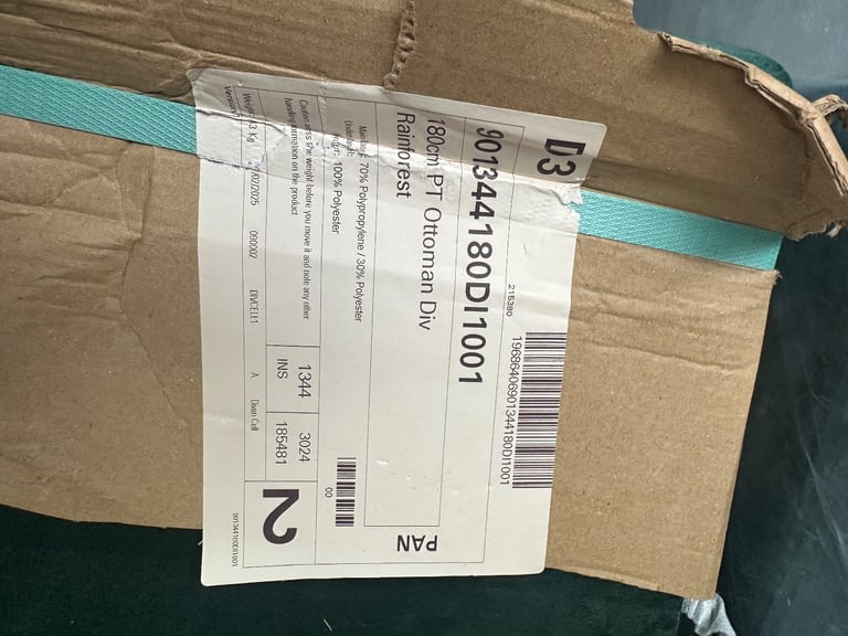 Super king green plus divan base with drawer/lift & headboard bed 