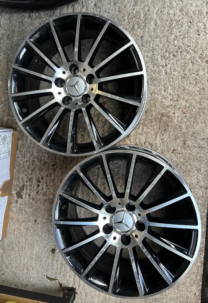 Mercedes Alloy Wheels x 4