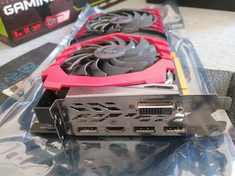 MSI GeForce GTX 1080 GAMING X 8GB GDDR5X GPU 8G Graphics Card