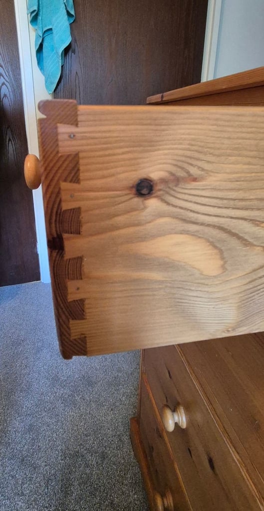 Solid Pine Chest of Drawers