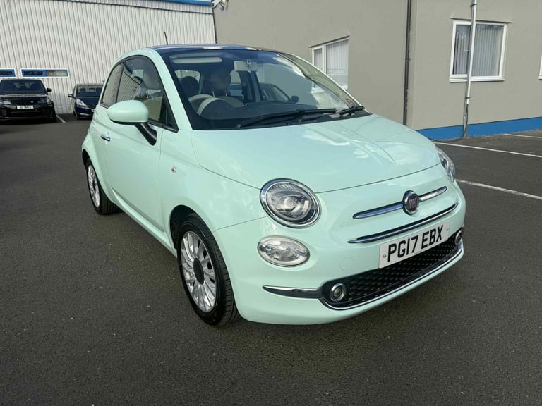 2017 Fiat 500 1.2 Lounge 3dr HATCHBACK Petrol Manual