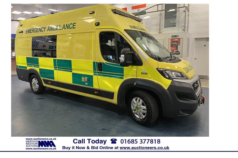 2017 Fiat Ducato 42 MAXI 3.0 MULTIJET POWER 180PS AMBULANCE / CAMPER NA Diesel Manual